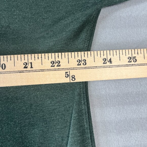 Kit And Ace Long Sleeve Shirt Womens Small Green Crew Neck Layer Top Wool - Picture 5 of 7